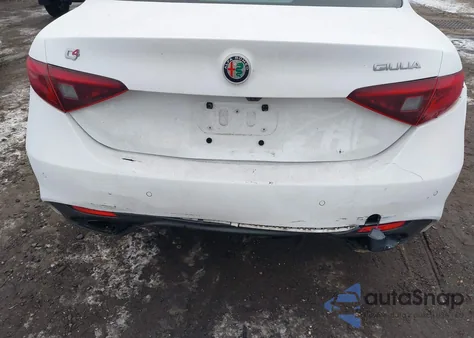 2023 Alfa Romeo Giulia Veloce Awd from USA, damaged, VIN ZARFANBN0P7669101